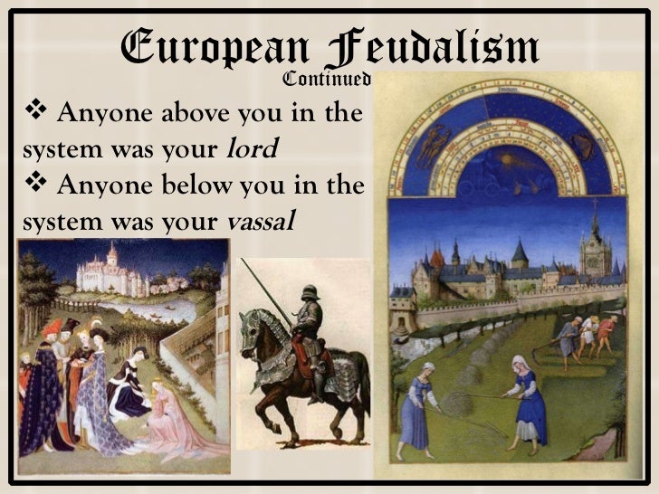 5 1 Feudalism And The Manor System