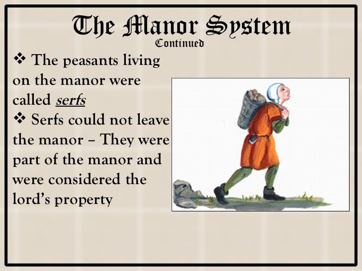 5 1 Feudalism And The Manor System