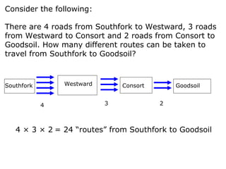 5.1 fundamental counting principle | PPT