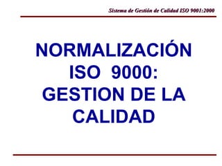 5.1 norma iso 9000