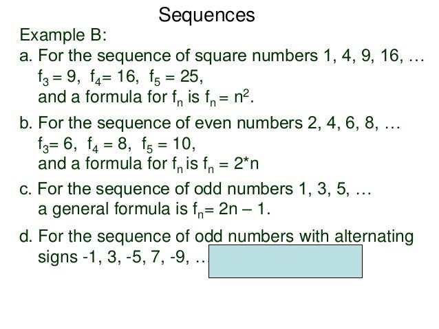 5.1 sequences