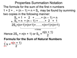5.1 sequences and summation notation | PPTX