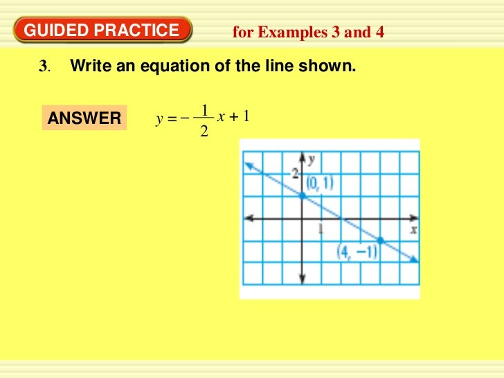 5.1 writing linear equations day 1