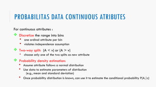 Naive Bayes Model for Machine Learning concepts | PPTX