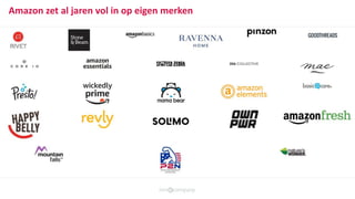 Amazon zet al jaren vol in op eigen merken
 