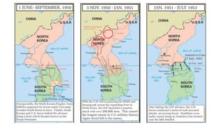 The Cold War - the Korean war