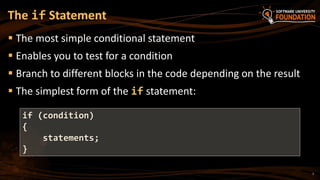 05. Conditional Statements | PPTX