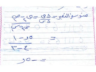 5 geogebra الصف الثانى الثانوى التفاضل حل امثلة المعاصر التيرم الثانى