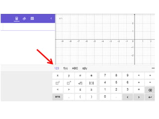 5 geogebra الصف الثانى الثانوى التفاضل حل امثلة المعاصر التيرم الثانى