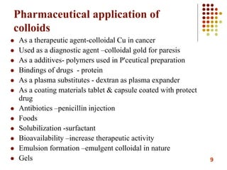 Colloids - Physical Pharmacy | PPT