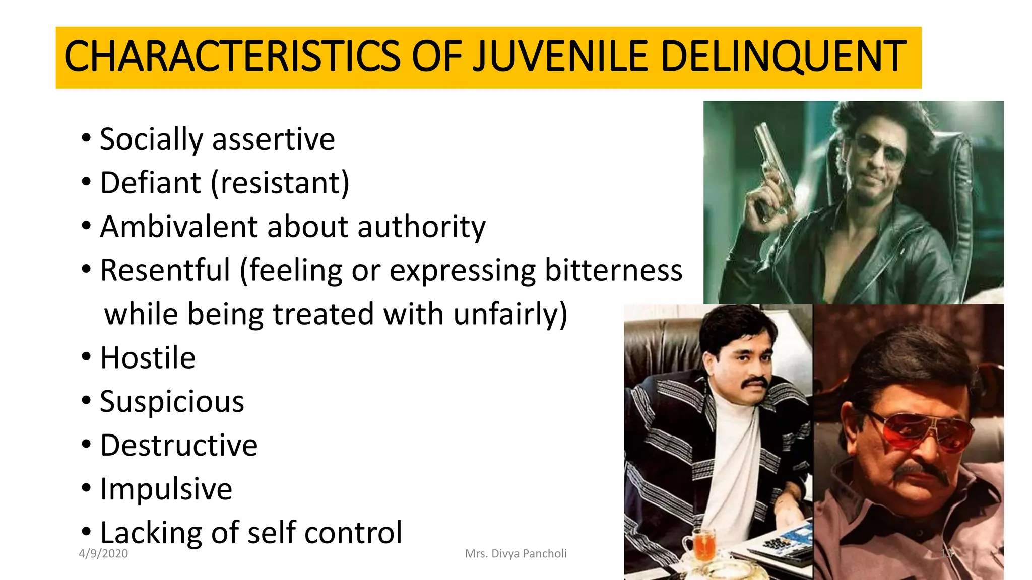 JUVENILE DELINQUENCY | PPTX