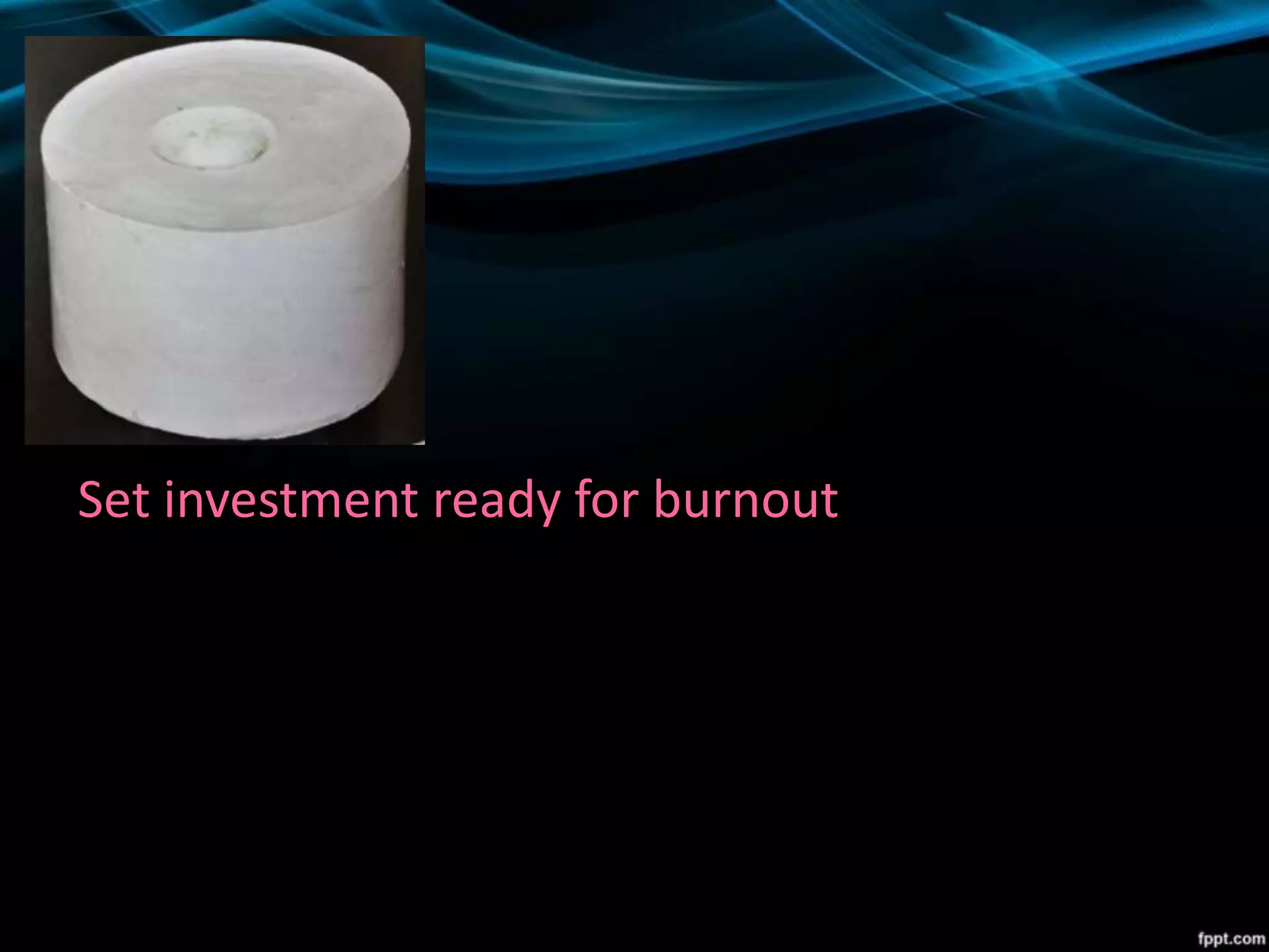 Set investment ready for burnout
 