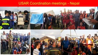 USAR Coordination meetings - Nepal
 