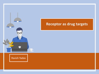 Receptor as drug targets
Ravish Yadav
 