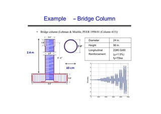 Nonlinear modelling of RC frame structures | PDF