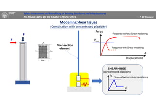 Nonlinear modelling of RC frame structures | PDF