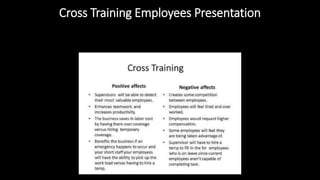 Cross Training Employees Presentation
 