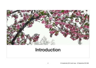 Introduction
2 5.0 leadership 2019 neo2 copy - 18 September BE 2562
 