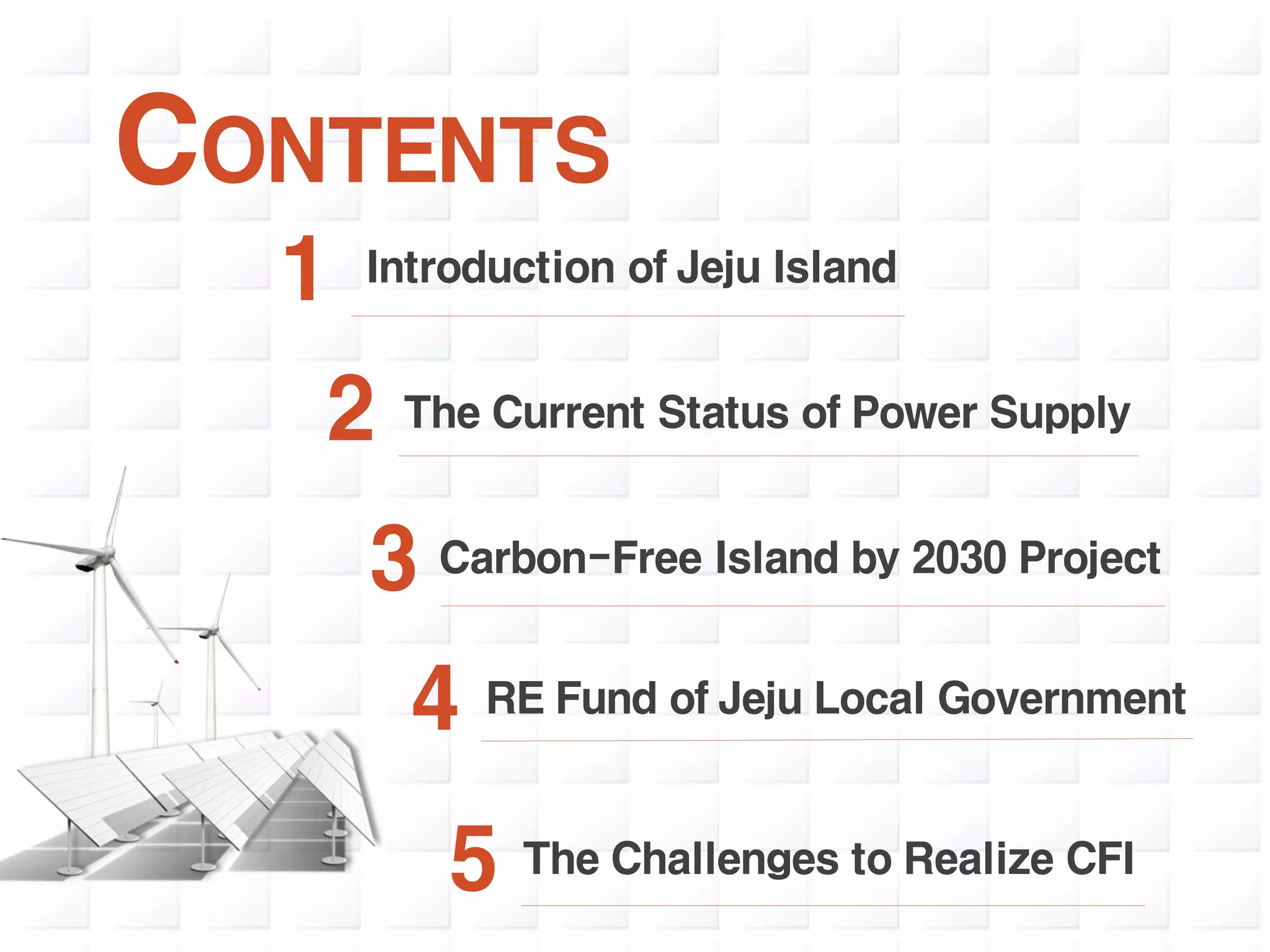 Dr Dong Joo Kim, Jeju Energy Corporation - Carbon-Free Island Jeju by ...