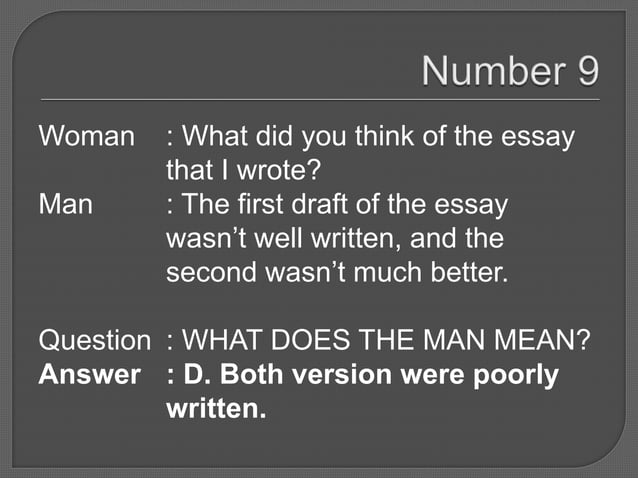 TOEFL EXERCISE 8 - DOUBLE NEGATIVE EXPRESSIONS | PPTX | Tennis | Sports