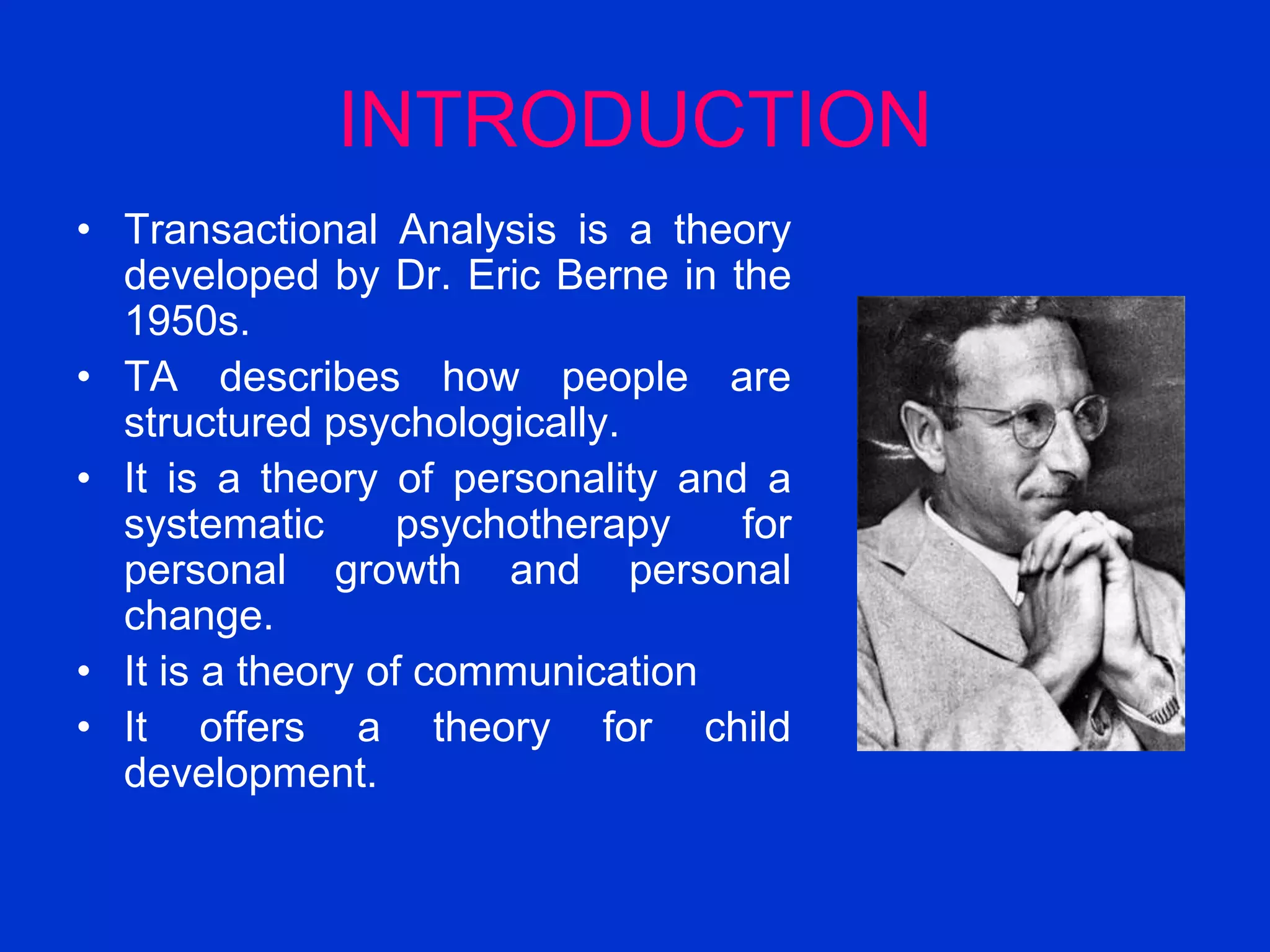 TRANSACTIONAL ANALYSIS | PPT