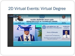 2D Virtual Events: Virtual Degree
 