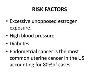 5. endometrial carcinoma | PPTX
