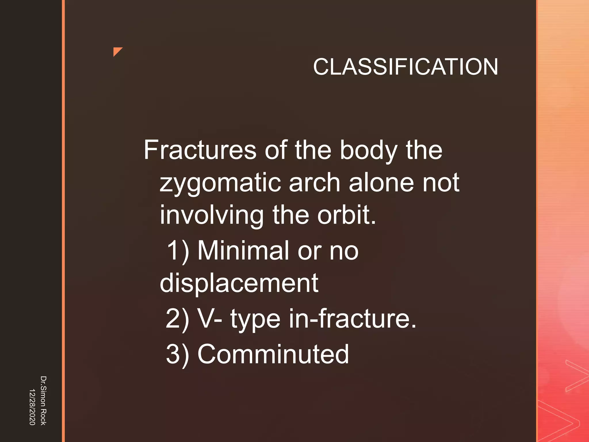 5. zygomatic fracture