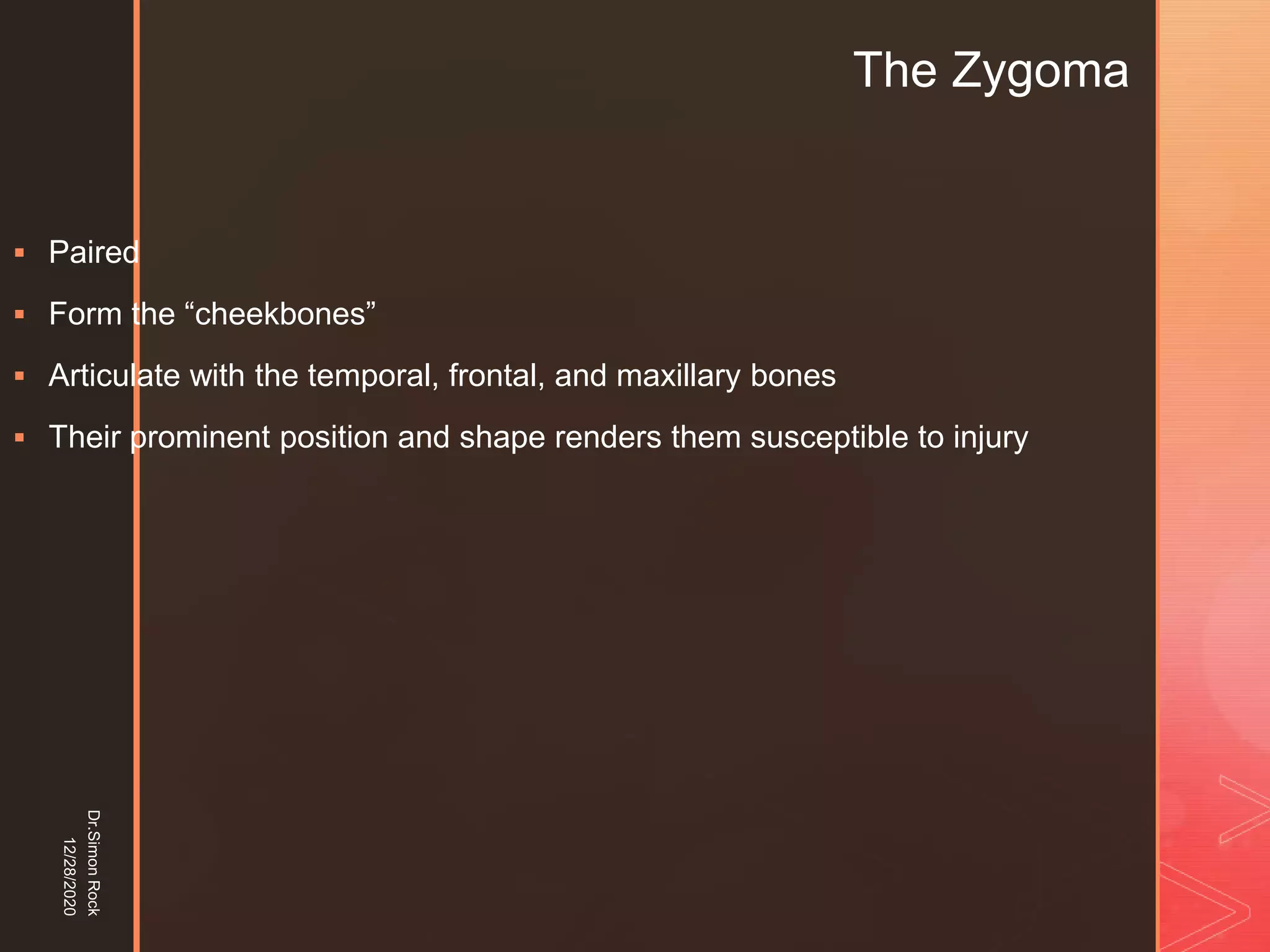5. zygomatic fracture