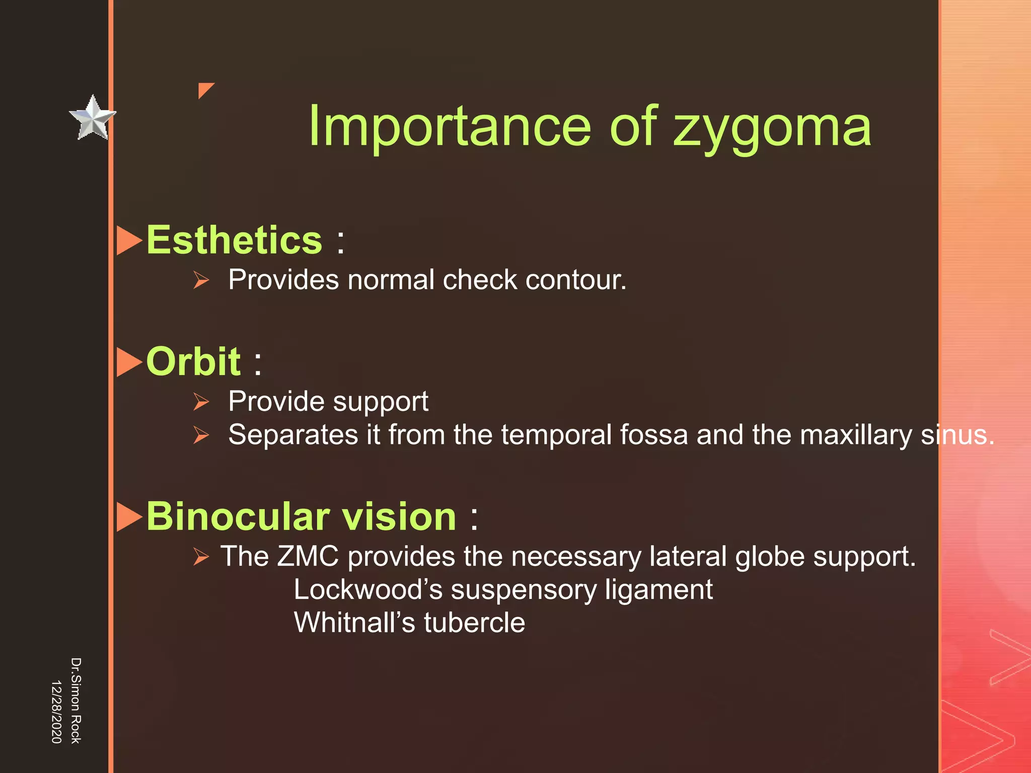 5. zygomatic fracture