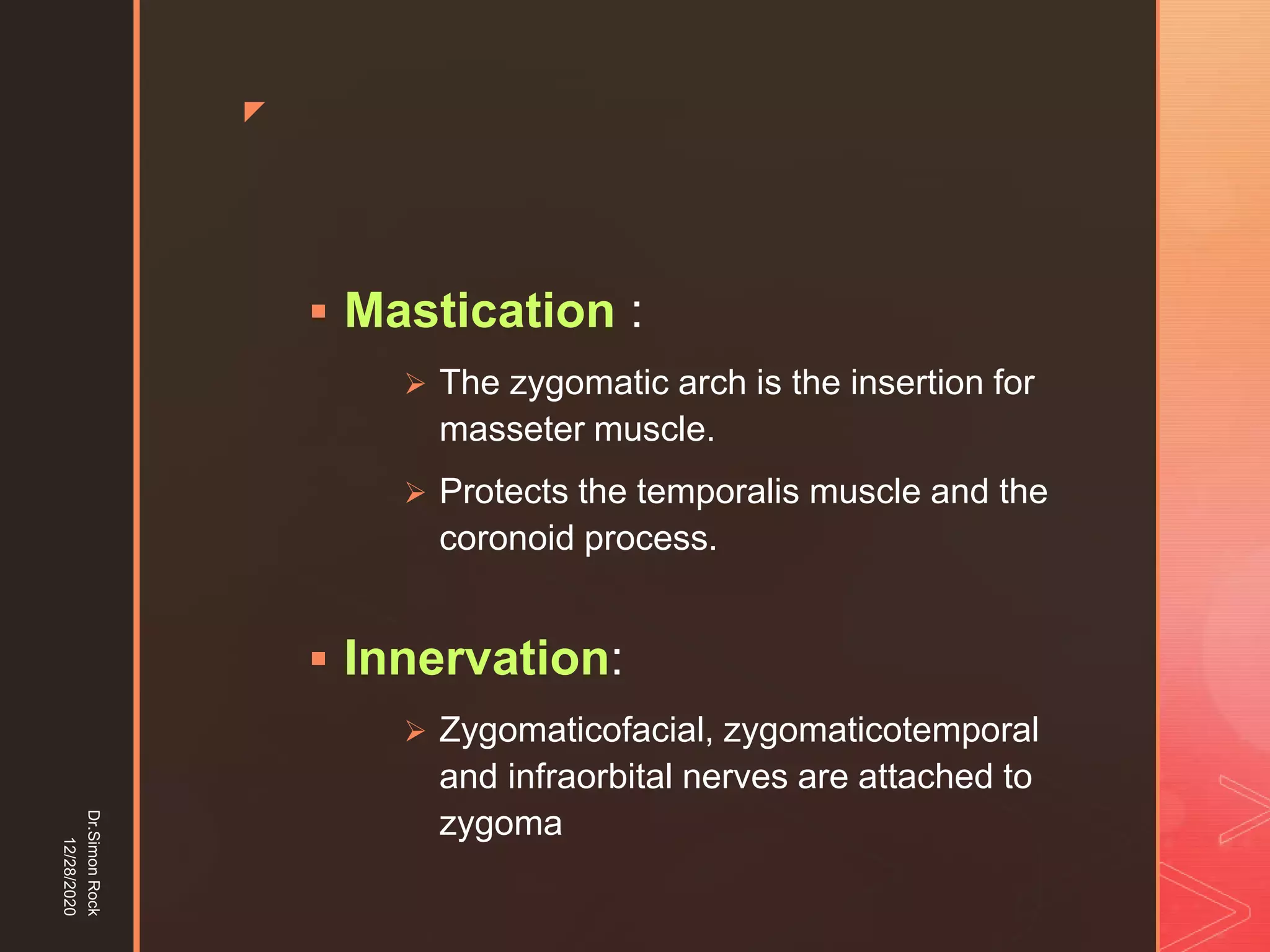 5. zygomatic fracture