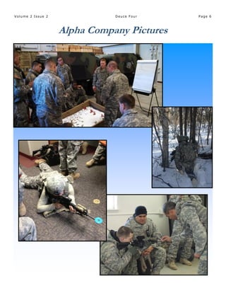 Alpha Company Pictures
Page 6Volume 2 Issue 2 Deuce Four
 