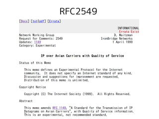 RFC2549
 