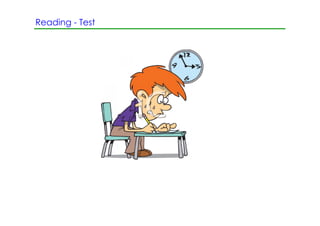 Reading ­ Test
 