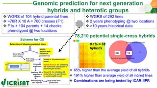 Research Program Genetic Gains (RPGG) Review Meeting 2021: From Discovery to Delivery- Pigeonpea Genomics - Trait discovery & deployment By Rachit K Saxena