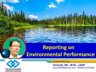 Reporting on
Environmental Performance
 