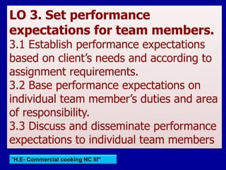 5. leading a small team commercial cooking | PPTX