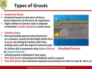 5.8 remedial measures at foundation by methods of grouting | PPT