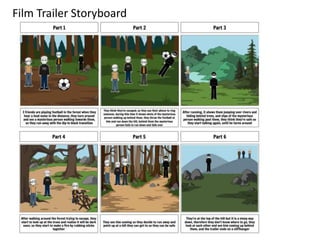 Film Trailer Storyboard
 