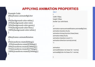 5. Web Technology CSS Advanced