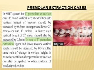 PREMOLAR EXTRACTION CASES
 