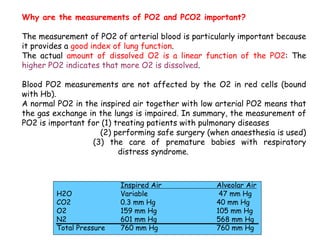 Po2 Pco2 Respiration 5. respiratory system | PPT