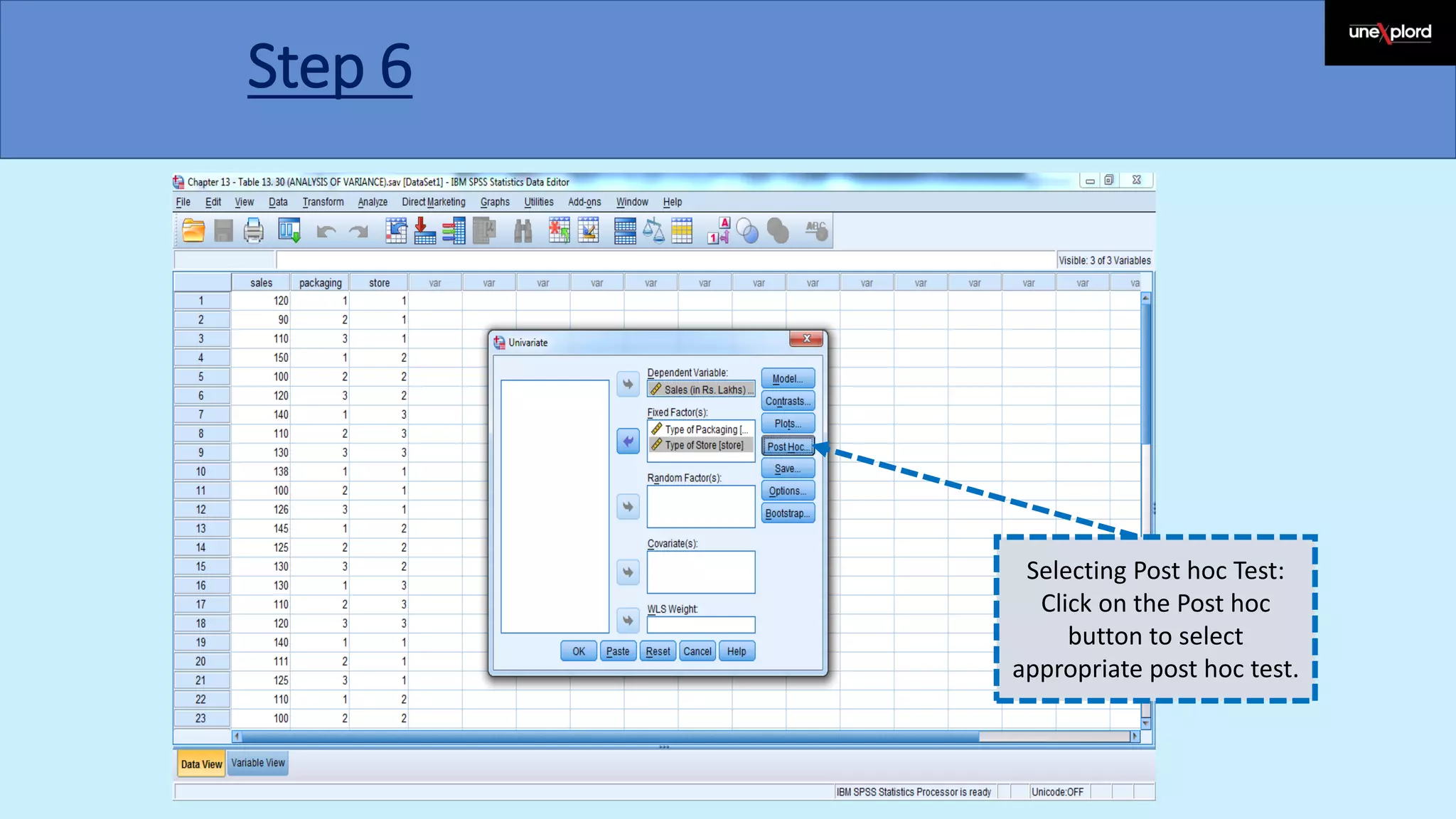 Two way anova in spss (procedure and output) | PDF