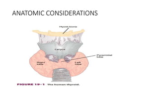 ANATOMIC CONSIDERATIONS
• 19.1
 