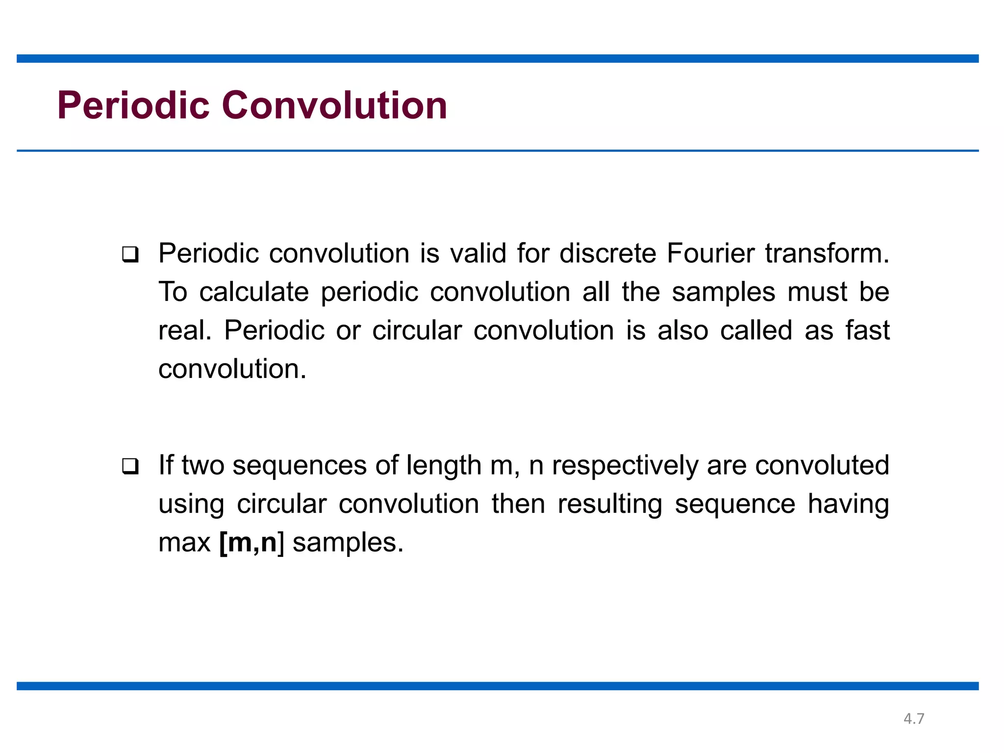 5. convolution and correlation of discrete time signals | PPT
