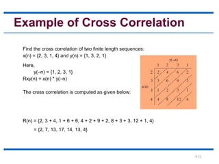 5. convolution and correlation of discrete time signals | PPTX ...