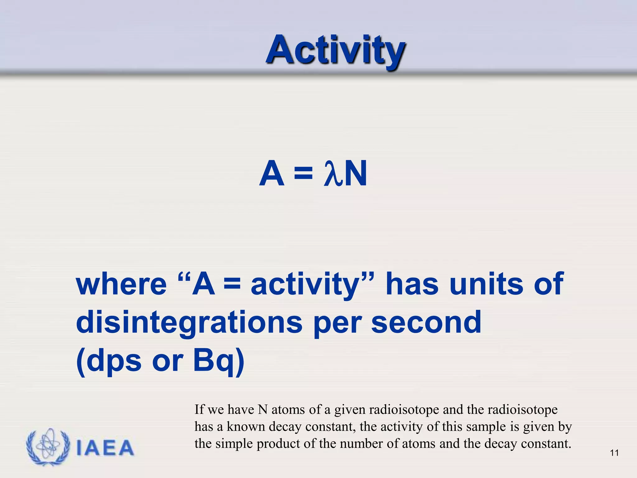 5. radioactive decay nuclear medicine | PPTX