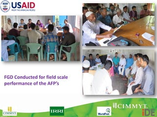 Boosting Crop Intensification in southern Bangladesh: how surface water irrigation can put into scale?