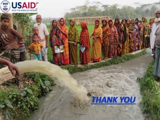 Boosting Crop Intensification in southern Bangladesh: how surface water irrigation can put into scale?