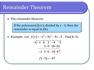 5.5 Zeros of Polynomial Functions | PDF